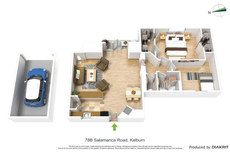 Photo of property in 78b Salamanca Road, Kelburn, Wellington, 6012