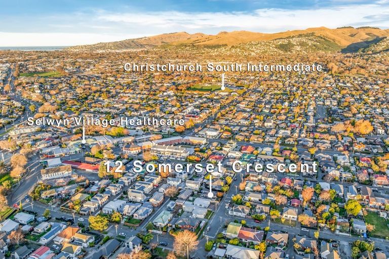 Photo of property in 12 Somerset Crescent, Spreydon, Christchurch, 8024