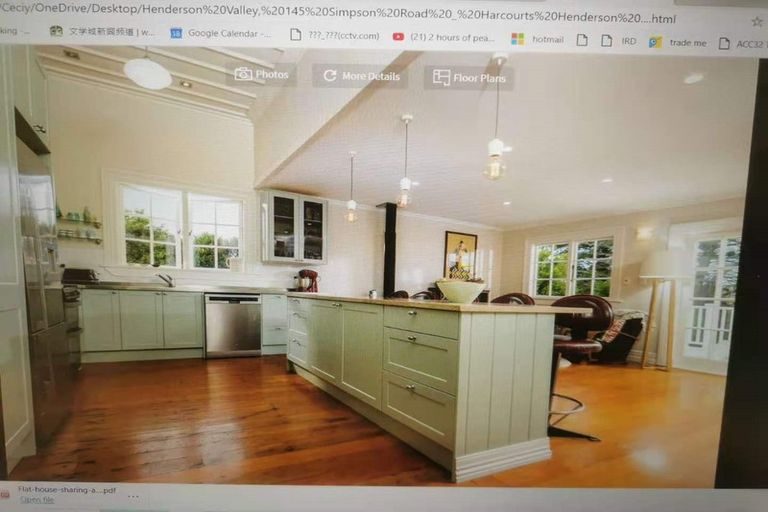 Photo of property in 145 Simpson Road, Henderson Valley, Auckland, 0614