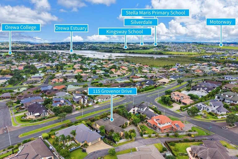 Photo of property in 115 Grovenor Drive, Orewa, 0931