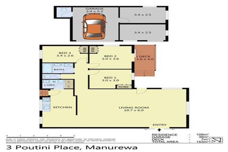 Photo of property in 3 Poutini Place, Manurewa, Auckland, 2102