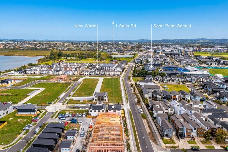 Photo of property in 1 Sails Road, Hobsonville, 0616