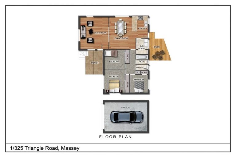 Photo of property in 1/325 Triangle Road, Massey, Auckland, 0614