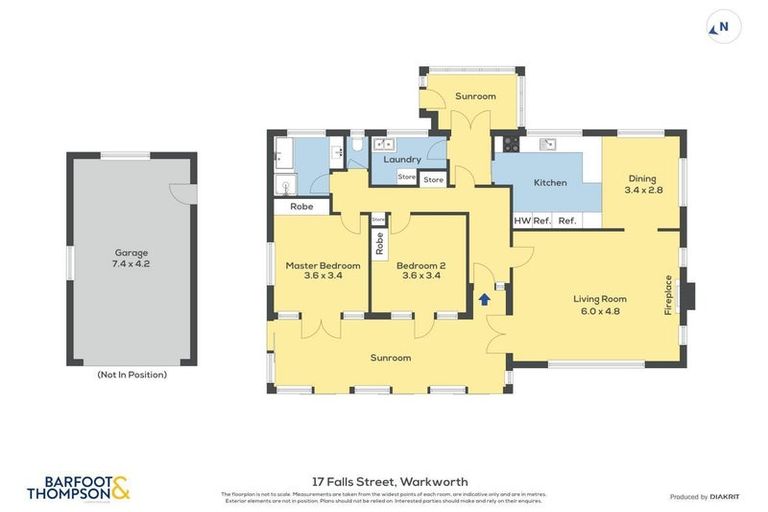 Photo of property in 17 Falls Street, Warkworth, 0910