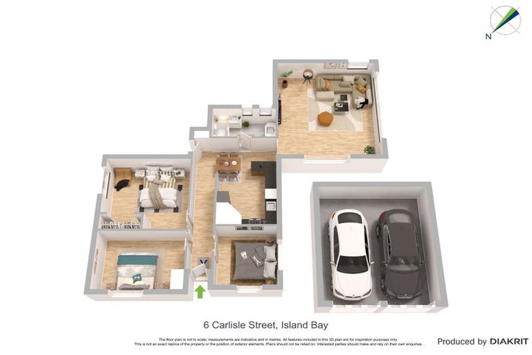 Photo of property in 6 Carlisle Street, Island Bay, Wellington, 6023