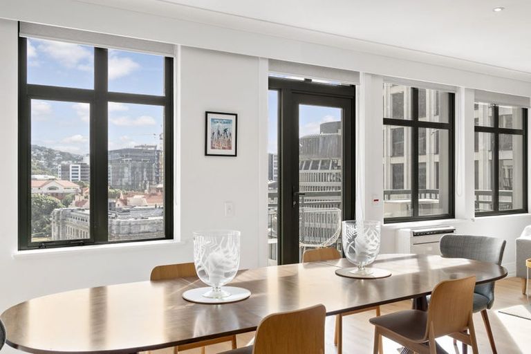 Photo of property in Kelvin House, 8a/16 The Terrace, Wellington Central, Wellington, 6011