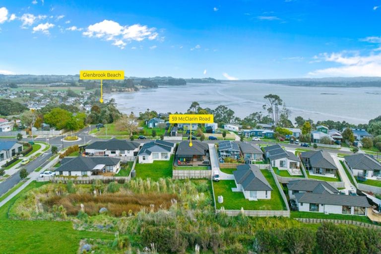 Photo of property in 59 Mclarin Road, Glenbrook, Waiuku, 2681