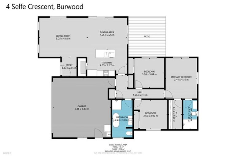 Photo of property in 4 Selfe Crescent, Burwood, Christchurch, 8083