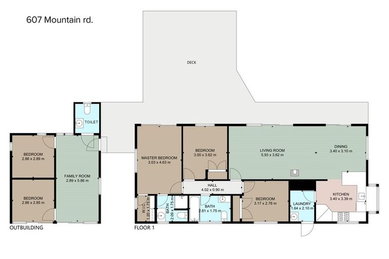 Photo of property in 607 Mountain Road, Oropi, Tauranga, 3173