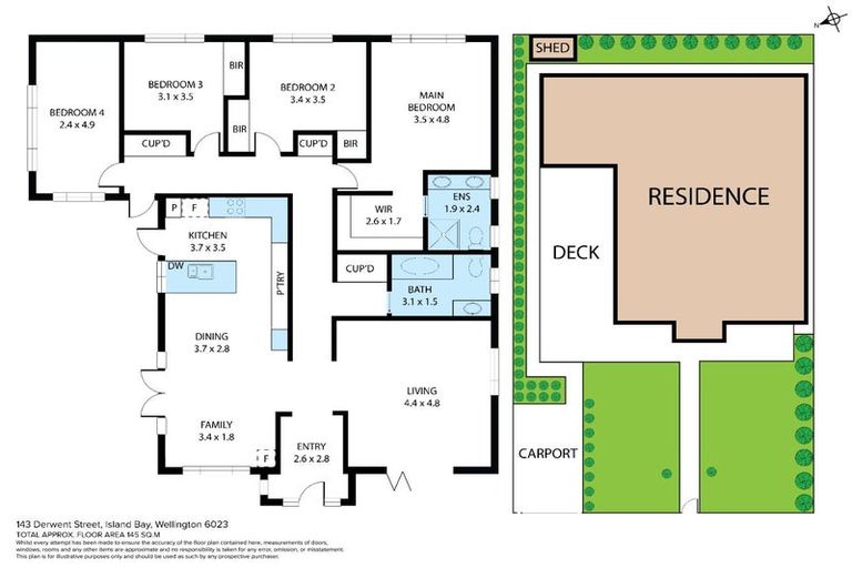 Photo of property in 143 Derwent Street, Island Bay, Wellington, 6023