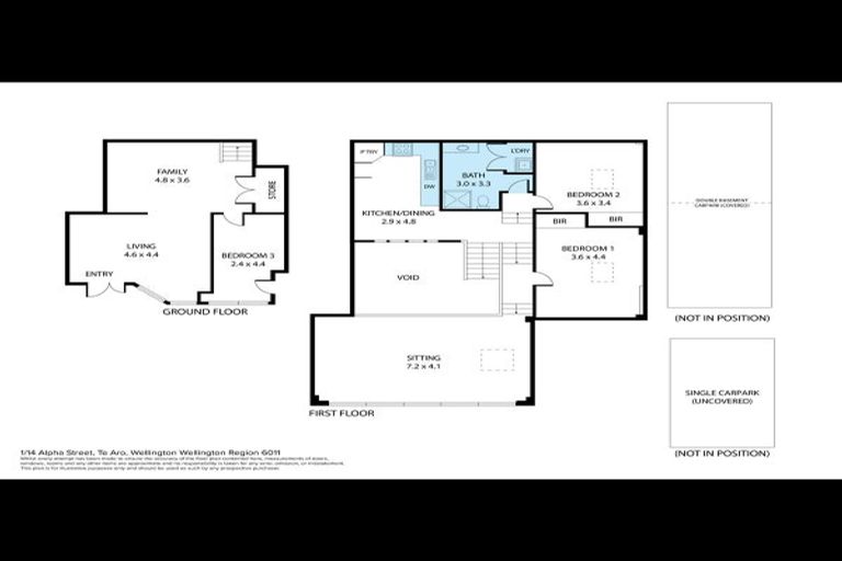 Photo of property in 1/14 Alpha Street, Te Aro, Wellington, 6011
