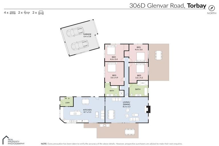 Photo of property in 306d Glenvar Road, Torbay, Auckland, 0630