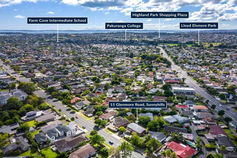 Photo of property in 15 Glenmore Road, Sunnyhills, Auckland, 2010