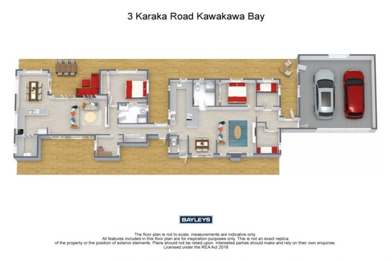 Photo of property in 3 Karaka Road, Kawakawa Bay, Papakura, 2585