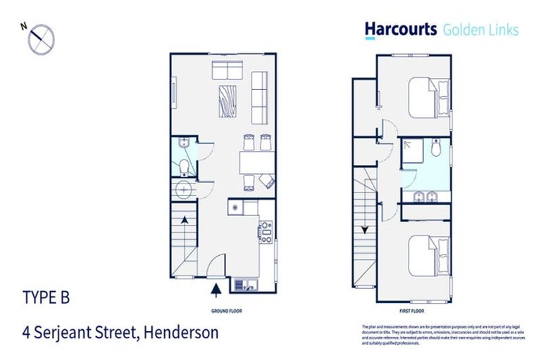 Photo of property in 3/4 Serjeant Street, Henderson, Auckland, 0612