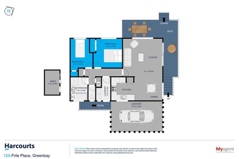 Photo of property in 12a Firle Place, Green Bay, Auckland, 0604