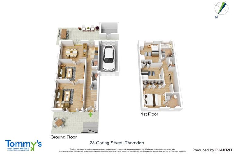 Photo of property in 28 Goring Street, Thorndon, Wellington, 6011