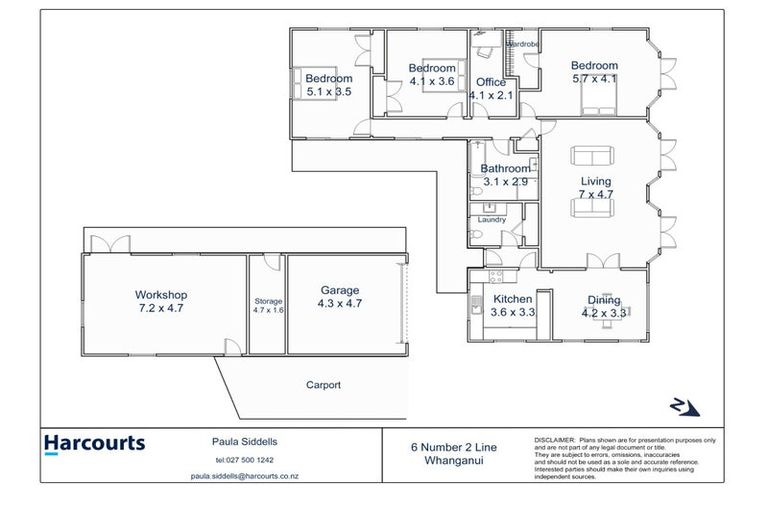 Photo of property in 6 No 2 Line, Durie Hill, Whanganui, 4500