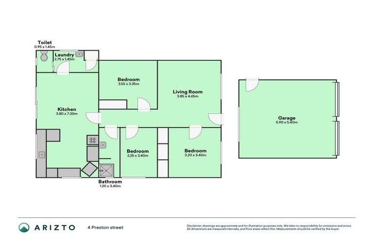 Photo of property in 4 Preston Street, Eltham, 4322