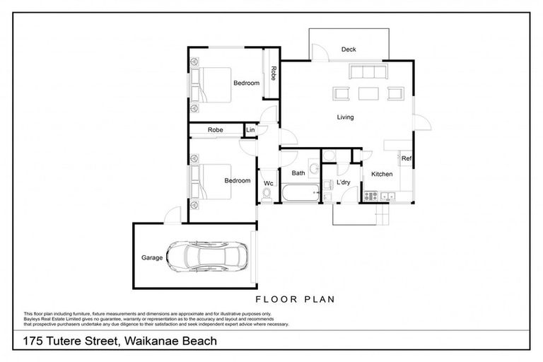 Photo of property in 175 Tutere Street, Waikanae Beach, Waikanae, 5036