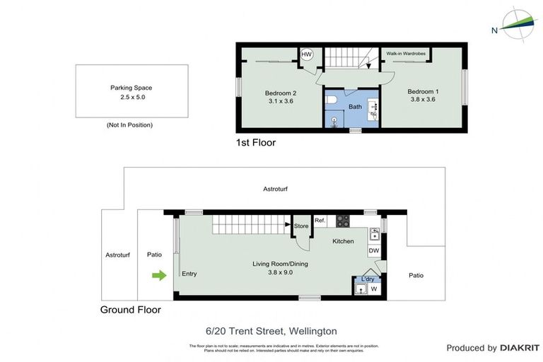 Photo of property in 6/20 Trent Street, Island Bay, Wellington, 6023