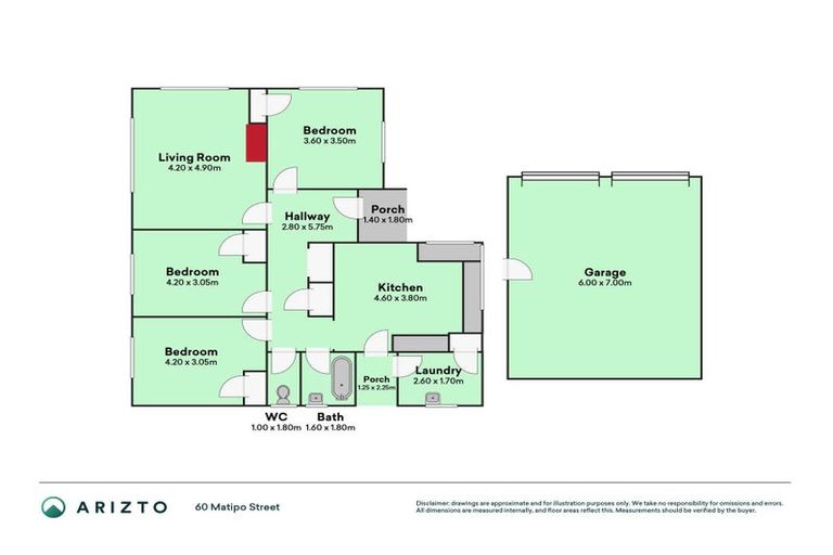 Photo of property in 60 Matipo Street, Castlecliff, Whanganui, 4501