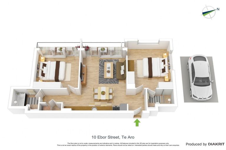 Photo of property in Sanctum Apartment, 10 Ebor Street, Te Aro, Wellington, 6011