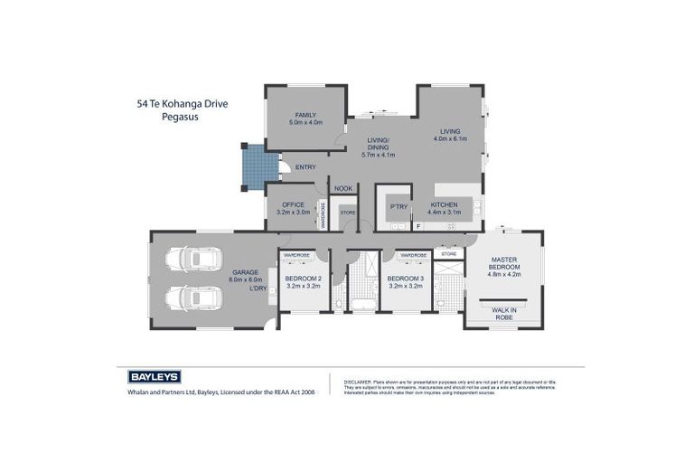 Photo of property in 54 Te Kohanga Drive, Pegasus, 7612