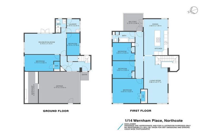 Photo of property in 1/14 Wernham Place, Northcote, Auckland, 0626