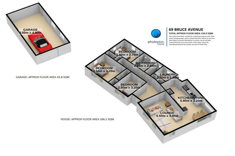 Photo of property in 69 Bruce Avenue, Glenview, Hamilton, 3206