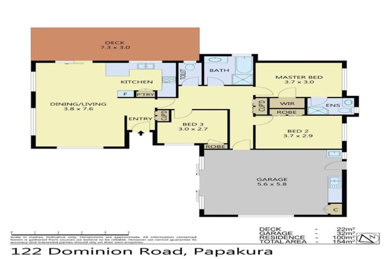 Photo of property in 122 Dominion Road, Papakura, 2110