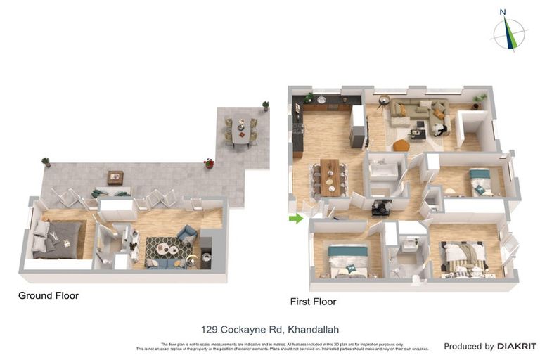 Photo of property in 129 Cockayne Road, Khandallah, Wellington, 6035