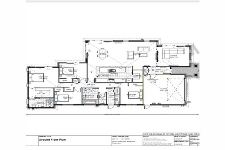 Photo of property in 32 Four Peaks Drive, Wigram, Christchurch, 8025