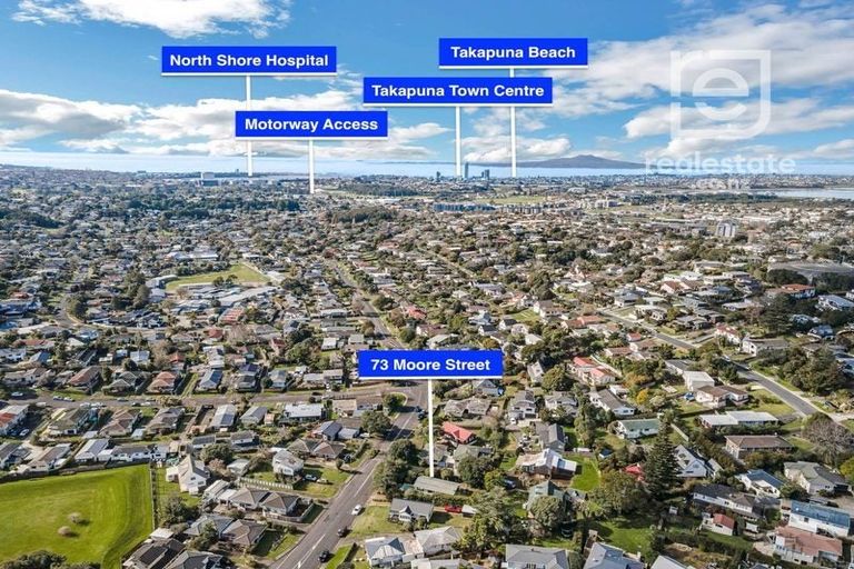 Photo of property in 73 Moore Street, Hillcrest, Auckland, 0627