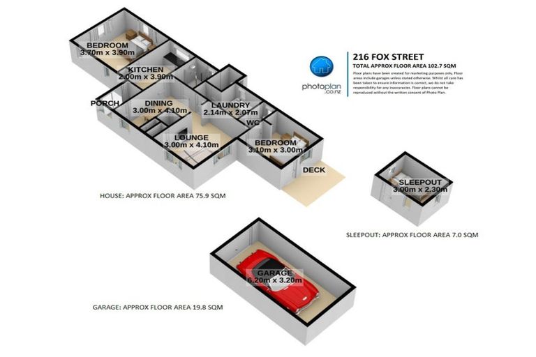 Photo of property in 216 Fox Street, Hamilton East, Hamilton, 3216