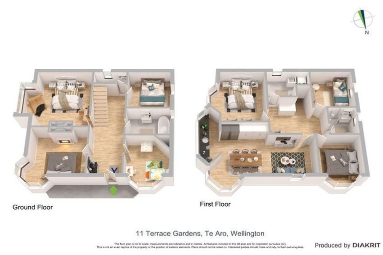 Photo of property in 11 Terrace Gardens, Te Aro, Wellington, 6011