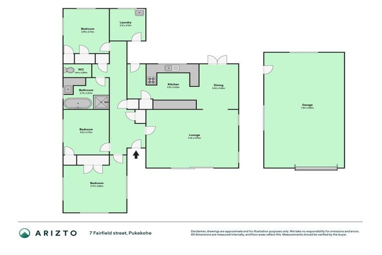 Photo of property in 7 Fairfield Street, Pukekohe, 2120