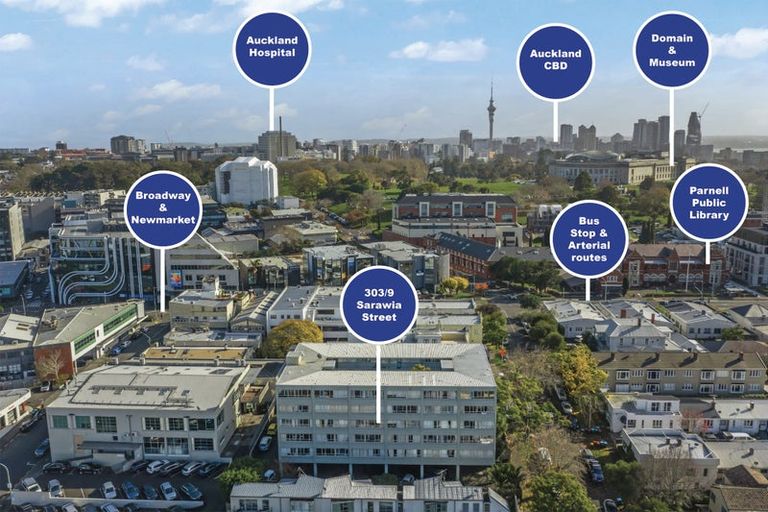 Photo of property in 303/9 Sarawia Street, Newmarket, Auckland, 1052