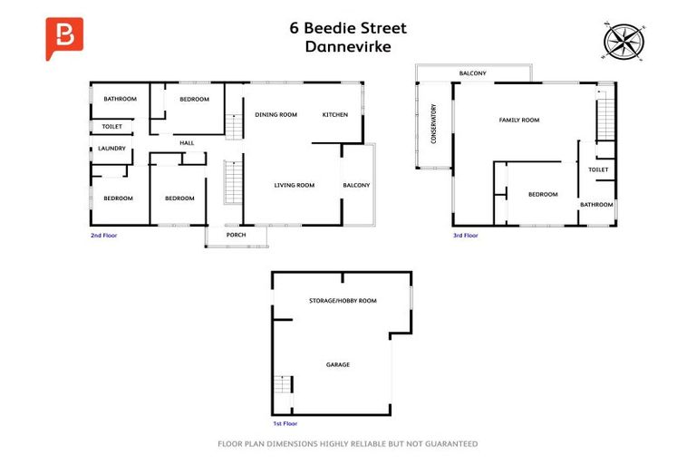 Photo of property in 6 Beedie Street, Dannevirke, 4930