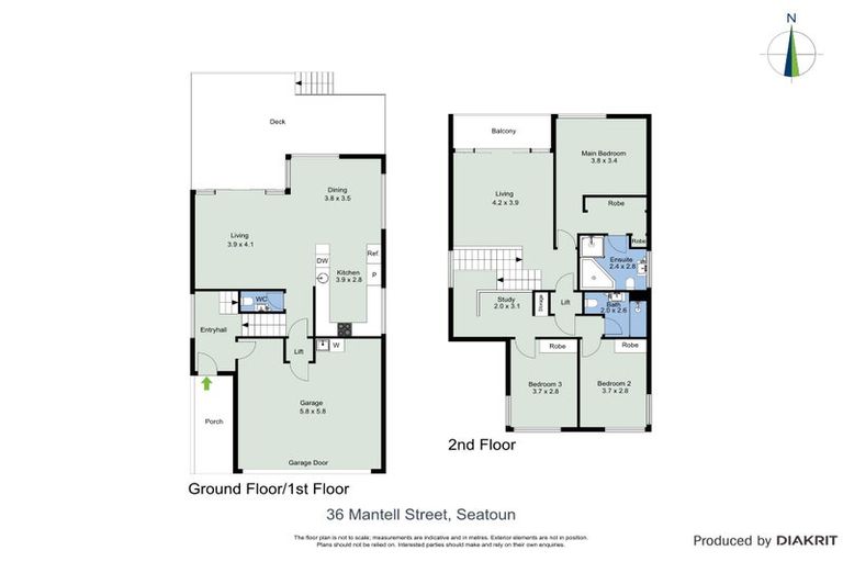 Photo of property in 36 Mantell Street, Seatoun, Wellington, 6022