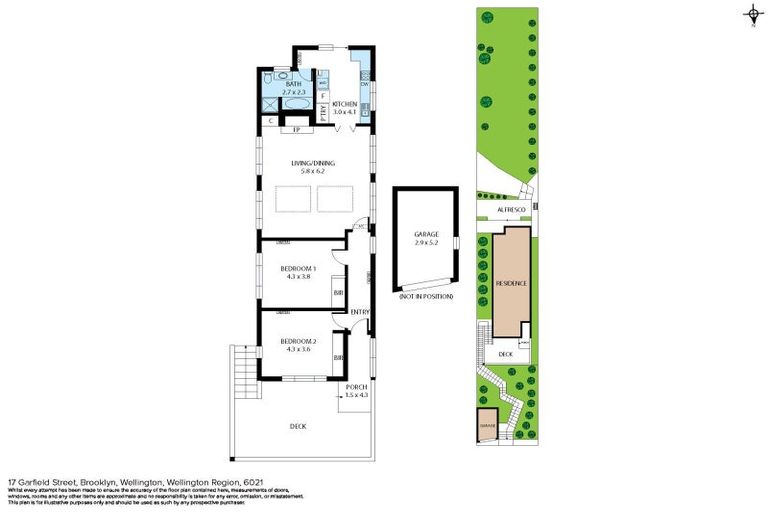 Photo of property in 17 Garfield Street, Brooklyn, Wellington, 6021