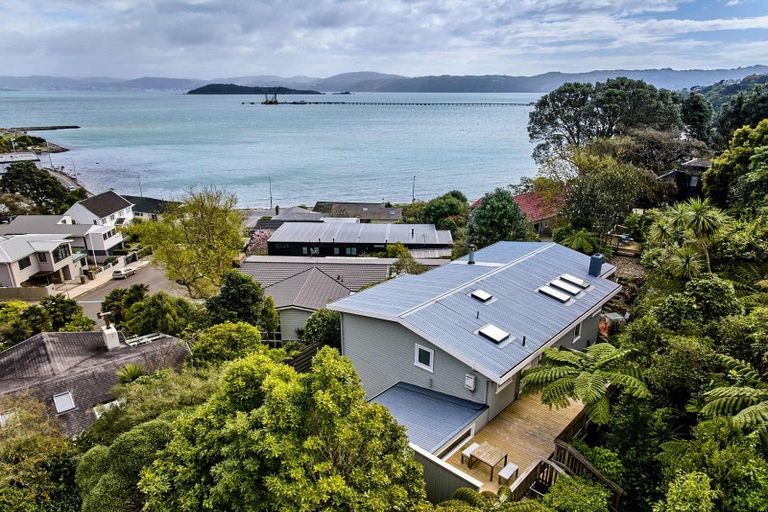Photo of property in 13 Taumaru Avenue, Lowry Bay, Lower Hutt, 5013