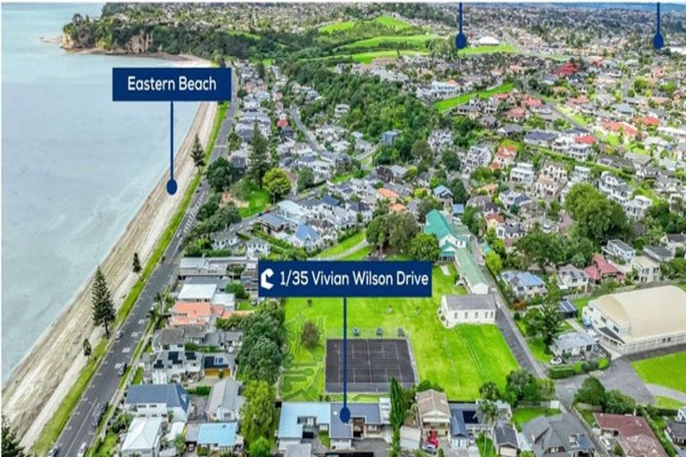Photo of property in 1/35 Vivian Wilson Drive, Eastern Beach, Auckland, 2012