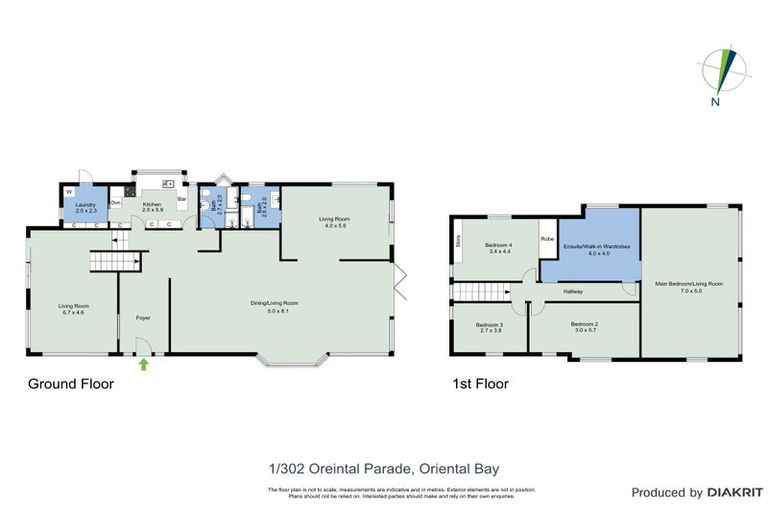 Photo of property in 1/302 Oriental Parade, Oriental Bay, Wellington, 6011
