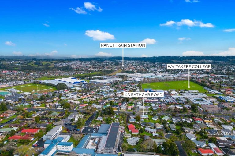Photo of property in 43 Rathgar Road, Henderson, Auckland, 0610
