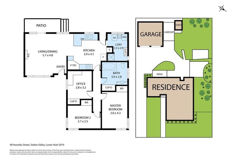 Photo of property in 48 Horoeka Street, Stokes Valley, Lower Hutt, 5019