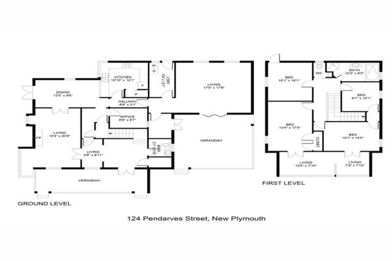 Photo of property in 124 Pendarves Street, New Plymouth, 4312