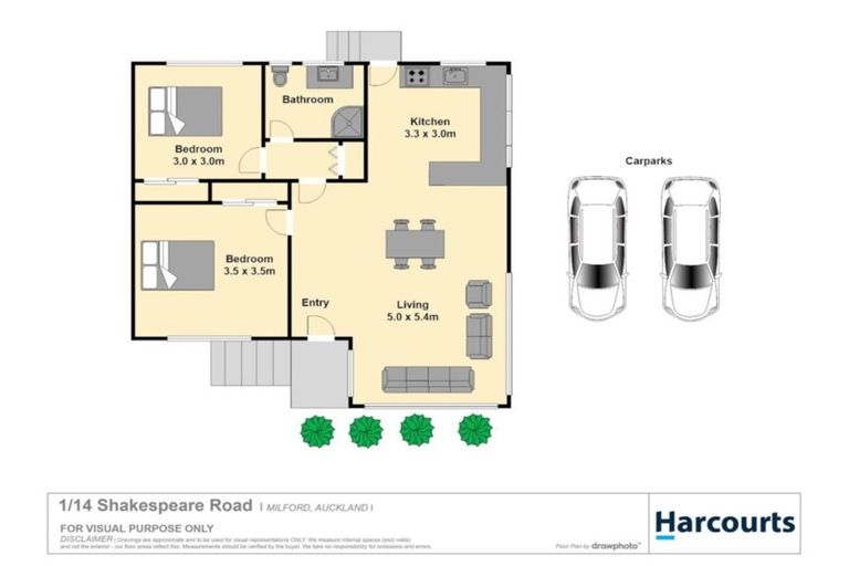 Photo of property in 1/14 Shakespeare Road, Milford, Auckland, 0620