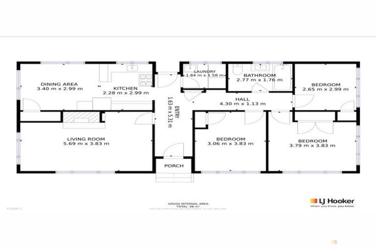 Photo of property in 36 Barnes Street, Glenwood, Timaru, 7910