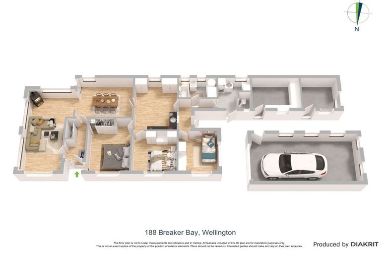 Photo of property in 188 Breaker Bay Road, Breaker Bay, Wellington, 6022